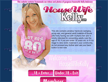 Tablet Screenshot of housewifekelly.com